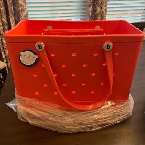 Coral Large Bogg Tote Bag
